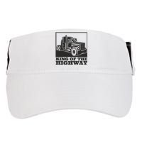 King Of The Highway Trucker Adult Drive Performance Visor