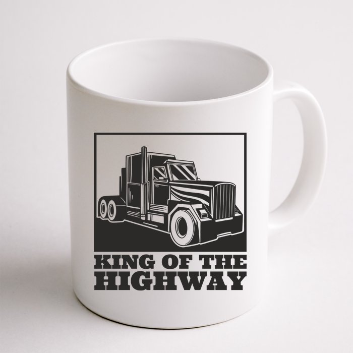 King Of The Highway Trucker Mug