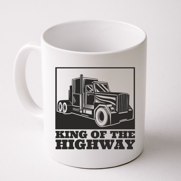 King Of The Highway Trucker Mug