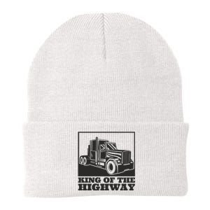 King Of The Highway Trucker Knit Cap Winter Beanie