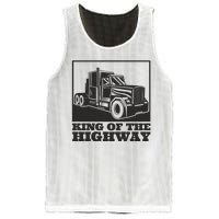 King Of The Highway Trucker Mesh Reversible Basketball Jersey Tank