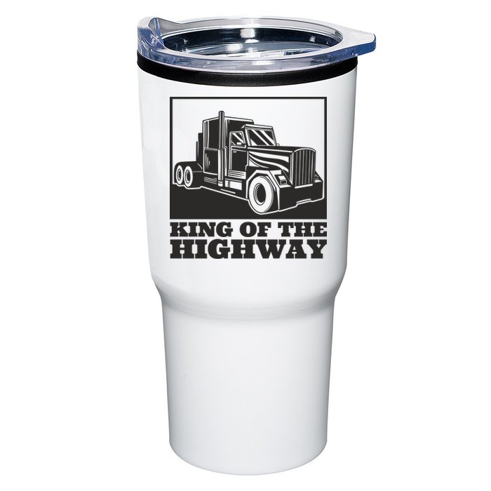 King Of The Highway Trucker Tumbler