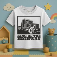 King Of The Highway Trucker Toddler T-Shirt