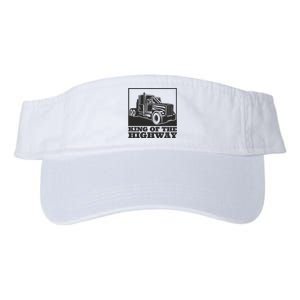 King Of The Highway Trucker Valucap Bio-Washed Visor