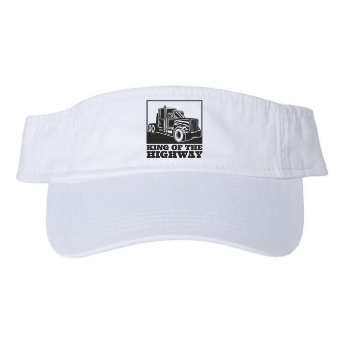 King Of The Highway Trucker Valucap Bio-Washed Visor