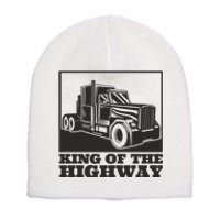 King Of The Highway Trucker Short Acrylic Beanie