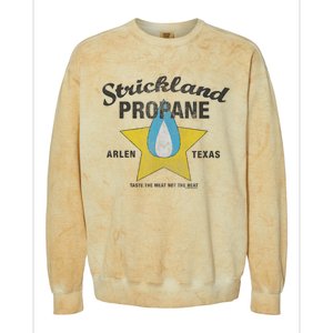 King Of The Hill Strickland Propane Arlen, Tx Colorblast Crewneck Sweatshirt