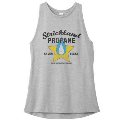 King Of The Hill Strickland Propane Arlen, Tx Ladies PosiCharge Tri-Blend Wicking Tank