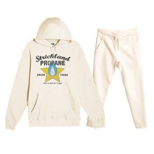 King Of The Hill Strickland Propane Arlen, Tx Premium Hooded Sweatsuit Set