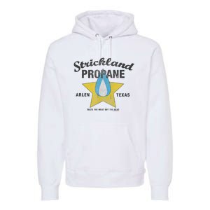 King Of The Hill Strickland Propane Arlen, Tx Premium Hoodie