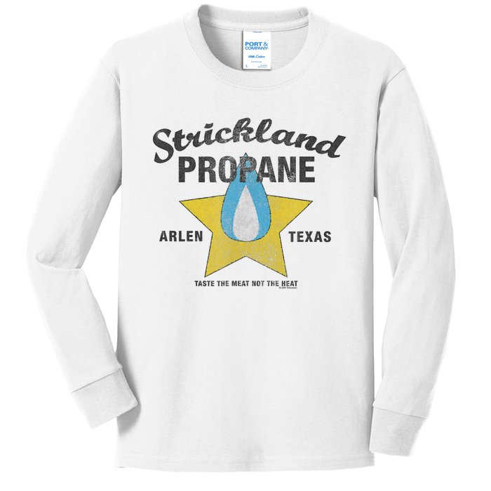 King Of The Hill Strickland Propane Arlen, Tx Kids Long Sleeve Shirt