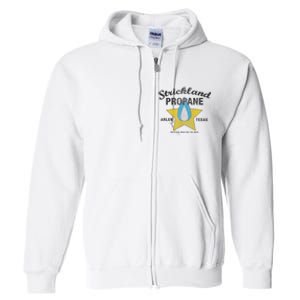 King Of The Hill Strickland Propane Arlen, Tx Full Zip Hoodie