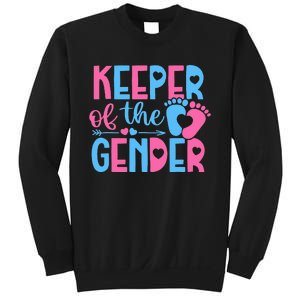 Keeper Of The Gender Gender Reveal Party Baby Shower Sweatshirt