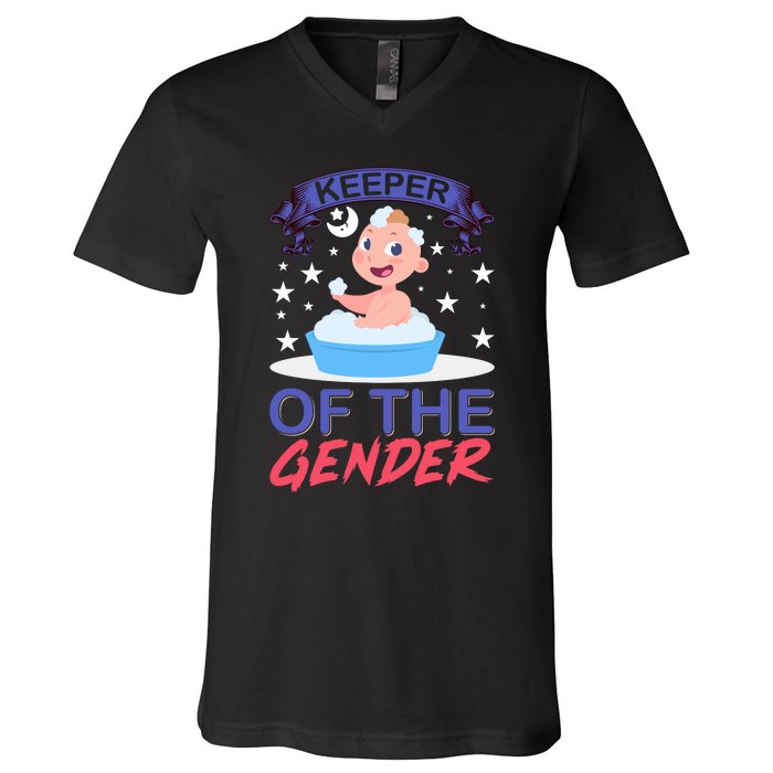 Keeper Of The Gender V-Neck T-Shirt