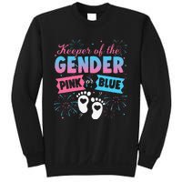 Keeper Of The Gender Or Blue Gender Reveal Fireworks Sweatshirt