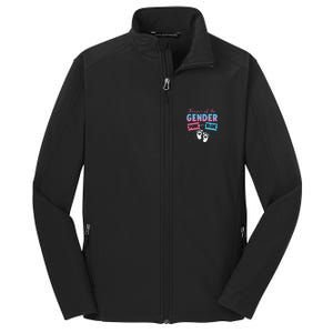 Keeper Of The Gender Or Blue Gender Reveal Fireworks Core Soft Shell Jacket