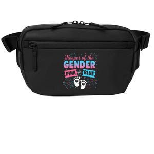 Keeper Of The Gender Or Blue Gender Reveal Fireworks Crossbody Pack