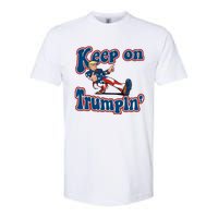 Keep On Trumpin Trump For President 2024 Softstyle CVC T-Shirt