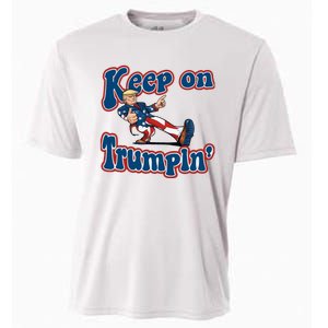 Keep On Trumpin Trump For President 2024 Cooling Performance Crew T-Shirt