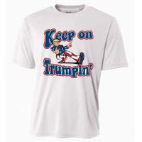 Keep On Trumpin Trump For President 2024 Cooling Performance Crew T-Shirt