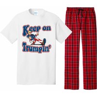 Keep On Trumpin Trump For President 2024 Pajama Set