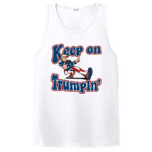 Keep On Trumpin Trump For President 2024 PosiCharge Competitor Tank