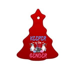 Keeper Of The Gender Booy Or Ghoul Gender Reveal Decoration Gift Ceramic Tree Ornament