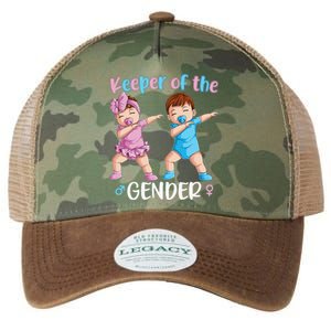 Keeper Of The Gender Reveal Party Baby Announcement  Legacy Tie Dye Trucker Hat