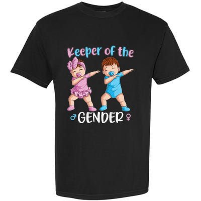 Keeper Of The Gender Reveal Party Baby Announcement  Garment-Dyed Heavyweight T-Shirt