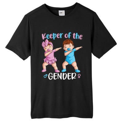 Keeper Of The Gender Reveal Party Baby Announcement  Tall Fusion ChromaSoft Performance T-Shirt