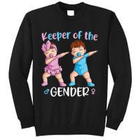 Keeper Of The Gender Reveal Party Baby Announcement  Tall Sweatshirt