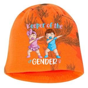 Keeper Of The Gender Reveal Party Baby Announcement  Kati - Camo Knit Beanie