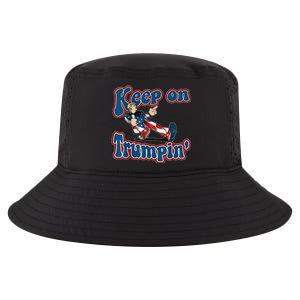 Keep On Trumpin Trump For President 2024 Cool Comfort Performance Bucket Hat