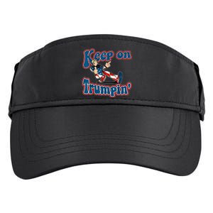 Keep On Trumpin Trump For President 2024 Adult Drive Performance Visor