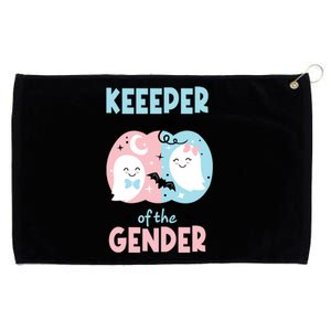 Keeper Of The Gender Reveal Cute Ghosts Team Booy Or Ghoul Gift Grommeted Golf Towel