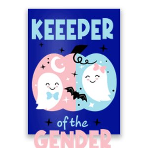 Keeper Of The Gender Reveal Cute Ghosts Team Booy Or Ghoul Gift Poster