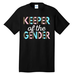 Keeper Of The Gender Baby Shower Gender Reveal Party Tall T-Shirt