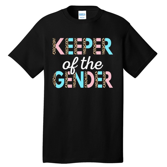 Keeper Of The Gender Baby Shower Gender Reveal Party Tall T-Shirt