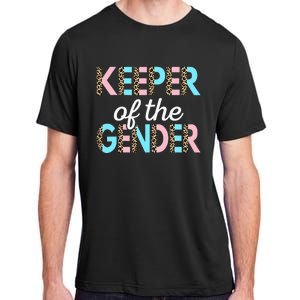 Keeper Of The Gender Baby Shower Gender Reveal Party Adult ChromaSoft Performance T-Shirt