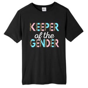 Keeper Of The Gender Baby Shower Gender Reveal Party Tall Fusion ChromaSoft Performance T-Shirt