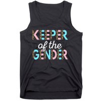 Keeper Of The Gender Baby Shower Gender Reveal Party Tank Top