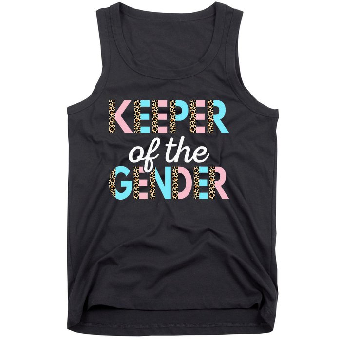 Keeper Of The Gender Baby Shower Gender Reveal Party Tank Top