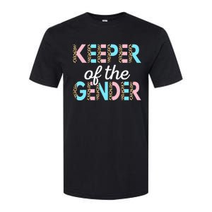 Keeper Of The Gender Baby Shower Gender Reveal Party Softstyle CVC T-Shirt