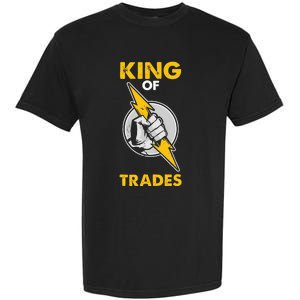 King Of Trades Electrician Garment-Dyed Heavyweight T-Shirt