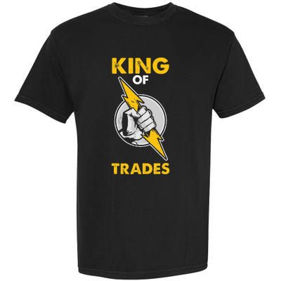 King Of Trades Electrician Garment-Dyed Heavyweight T-Shirt