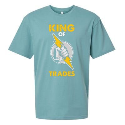 King Of Trades Electrician Sueded Cloud Jersey T-Shirt