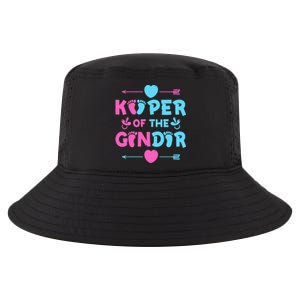 Keeper of the Gender Baby Party Gender Reveal Announcement Cool Comfort Performance Bucket Hat