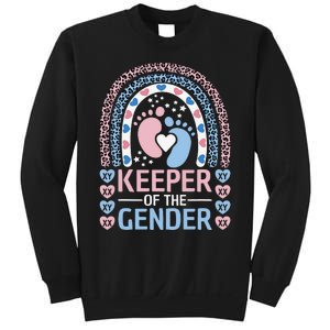 Keeper Of The Gender Reveal Announcement Baby Shower Party Sweatshirt