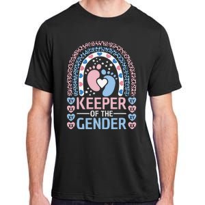 Keeper Of The Gender Reveal Announcement Baby Shower Party Adult ChromaSoft Performance T-Shirt