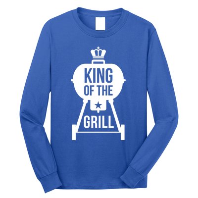 King Of The Grill Cooking And Grill Gift Long Sleeve Shirt